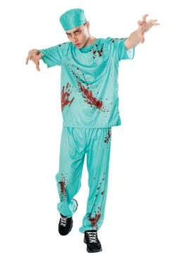 Bloody Doctor Costume Mens -Cosplay Equipment Store 301618