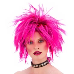 Wicked Punk Wig - Pink