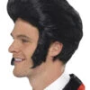 Smiffys Black Quiff Wig -Cosplay Equipment Store 42010