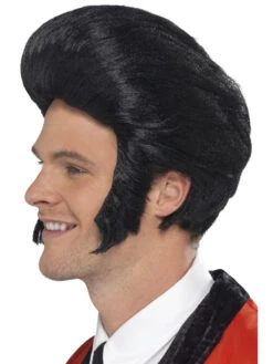 Smiffys Black Quiff Wig