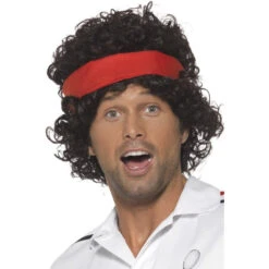 Smiffys Eighties Tennis Player Wig
