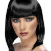 Smiffys Black Glam Wig -Cosplay Equipment Store 42132