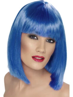 Smiffys Blue Glamour Wig