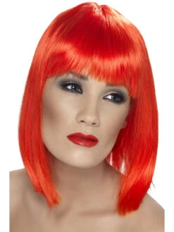 Smiffys Dark Orange Glamour Wig