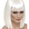 Smiffys White Glamour Bob Wig -Cosplay Equipment Store 42144