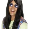 Smiffys Neil Hippie Wig Black -Cosplay Equipment Store 42216