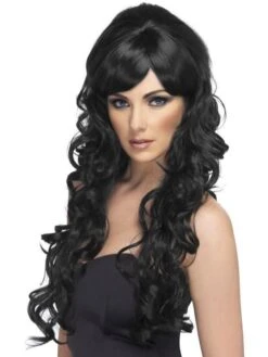 Smiffys Pop Starlet Black Wig