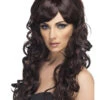 Smiffys Pop Starlet Brown Wig -Cosplay Equipment Store 42228