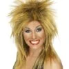 Smiffys Rock Diva Wig Ginger And Black -Cosplay Equipment Store 42240 1 1