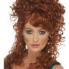 Smiffys Saloon Girl Wig Ginger -Cosplay Equipment Store 42243