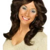 Smiffys 70's Brown Flick Wig -Cosplay Equipment Store 42252 7b1a0e02 4f1b 458e 8880 02fb678d5e0c