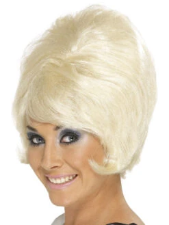 Smiffys 60s Beehive Wig Blonde