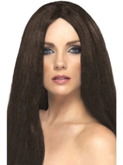 Smiffys Star Style Wig Brown