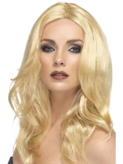 Smiffys Superstar Wig Blonde