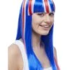Smiffys Union Jack Glamourama Wig -Cosplay Equipment Store 42344