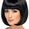 Smiffys Black Partyrama Bob Wig -Cosplay Equipment Store 42389