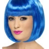 Smiffys Blue Partyrama Bob Wig -Cosplay Equipment Store 42400