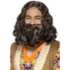 Smiffys Hippie/Jesus Wig & Beard Set -Cosplay Equipment Store 43069