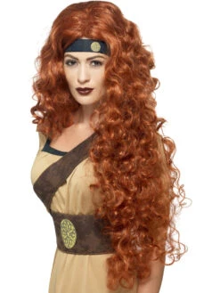 Smiffys Medieval Warrior Queen Wig