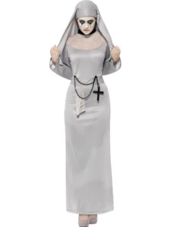 Smiffys Gothic Nun Ladies Costume -Cosplay Equipment Store 43728 1