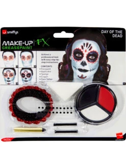 Smiffys Day Of The Dead Make Up -Cosplay Equipment Store 44226 p