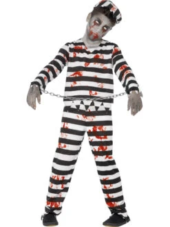 Smiffys Zombie Convict Costume Boys -Cosplay Equipment Store 44326 3