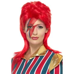 Smiffys Bowie Ziggy Superstar Wig