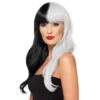 Smiffys Deluxe Wig, Half & Half With Fringe -Cosplay Equipment Store 48913