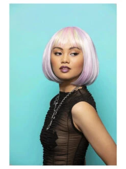 Smiffys Manic Panic® Misty Rainbow Glam Doll Wig