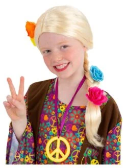 Smiffys Princess/Hippie Long Plait Wig