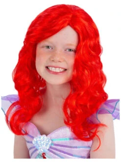 Smiffys Mermaid Wig, Red