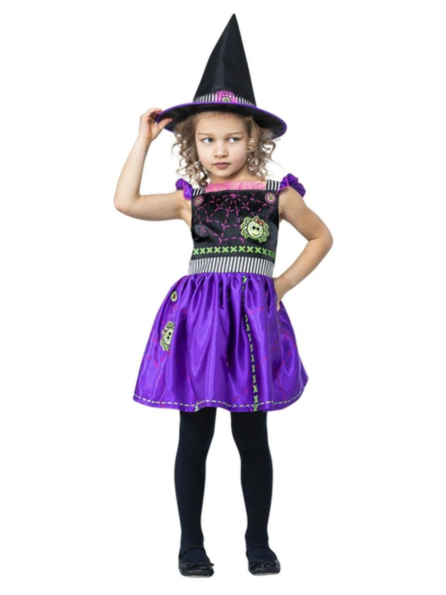 Smiffys Kids Witch Costume 19 Smiffys Kids Witch Costume - Image 17