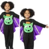 Smiffys Googly Eyed Bat Costume -Cosplay Equipment Store 56406 double