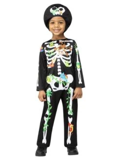 Smiffys Boys Skeleton Costume -Cosplay Equipment Store 56408 2 29a364c3 9d70 4de8 a71a 4a6ac89d4173