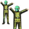 Smiffys Neon Glow In The Dark Skeleton -Cosplay Equipment Store 56431 double