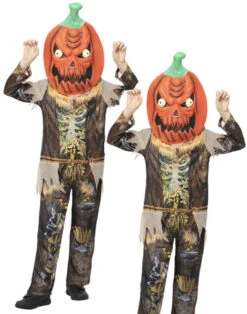 Smiffys Pumpkin Scarecrow Reaper Costume