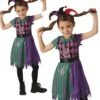 Harlequin Jester Girls Costume