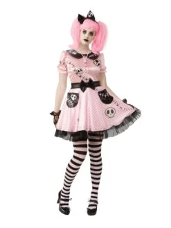 Pink Skelly Costume -Cosplay Equipment Store 701082