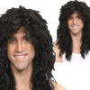 Wicked Rockstar Wig Black -Cosplay Equipment Store 80s rock star wig 1