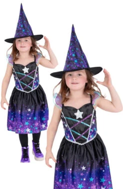 Smiffys Starry Night Witch Costume