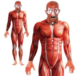 Smiffys Anatomy Skin Costume