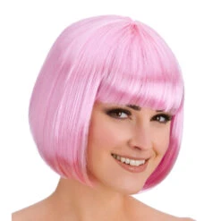 Wicked Coloured Bobs -Cosplay Equipment Store baby pink bob