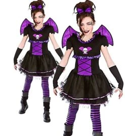 Wicked Child Purple Bat Ballerina Costume