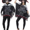 Smiffys Day Of The Dead Bandit Costume