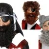 Smiffys Pirate Beard Black Brown Grey -Cosplay Equipment Store beard variation
