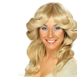 Smiffys 70s Flick Wig -Cosplay Equipment Store blonde flick wig 1