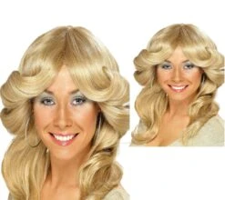 Smiffys 70's Blonde Flick Wig