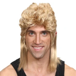 Smiffys Mullet Wig -Cosplay Equipment Store blonde mullet 92178053 1c83 4733 8467 5513a59af13c