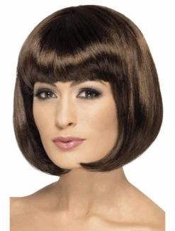 Smiffys Partyrama Wig - On Top Promoted -Cosplay Equipment Store brownbob