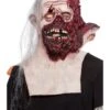 Smiffys Deluxe Burnt Face Overhead & Neck Mask, Latex -Cosplay Equipment Store burnt face 1
